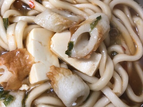 時短で簡単！チゲ風うどん